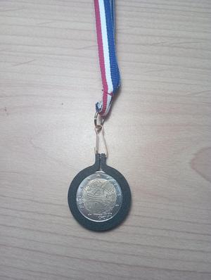 MÉDAILLE PIÈCE 2€ JO