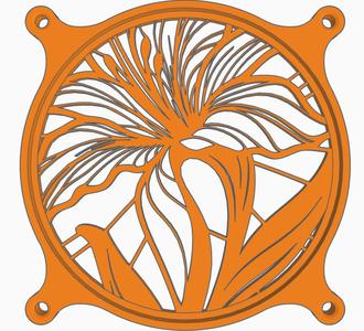 Fan cover: Lily (120 mm)