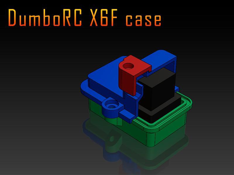 RC car DumboRC X6F receiver (6C) case