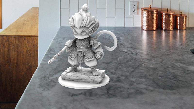 Goku Monkey Doll Cute Goku Q version character reappears ~