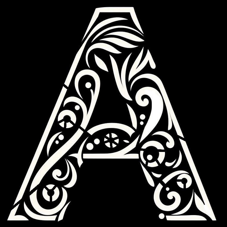 Stencil: Letter A (version 2)