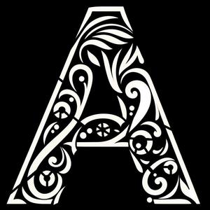 Stencil: Letter A (version 2)