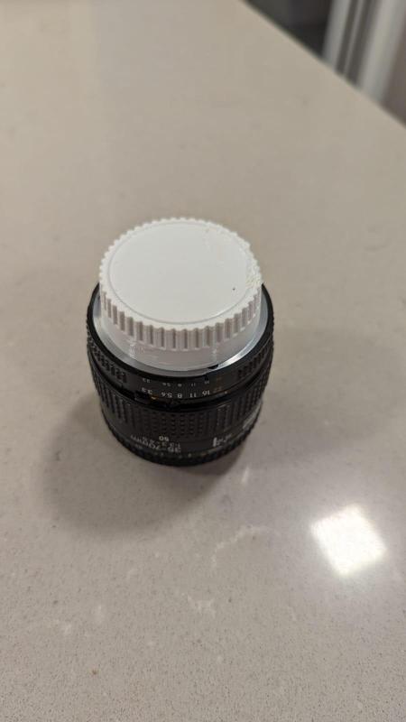 Nikon LF-1 rear lens cap - plain