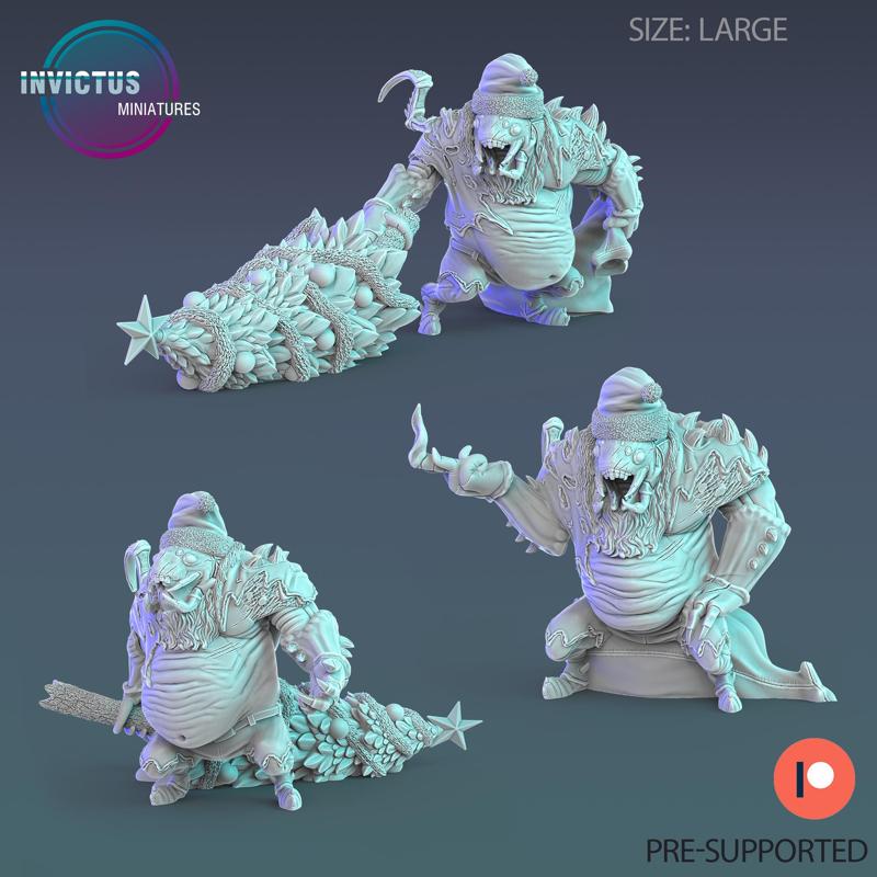 Insectoid Santa Set / Space Beast / Cosmic Predator Insect / Alien War Creature / Cyberpunk Machine / Invasion Army / Battle Robot / Trooper Attack / Sci-Fi Encounter
