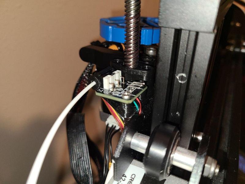 FIlament Sensor Mount for OctoPi