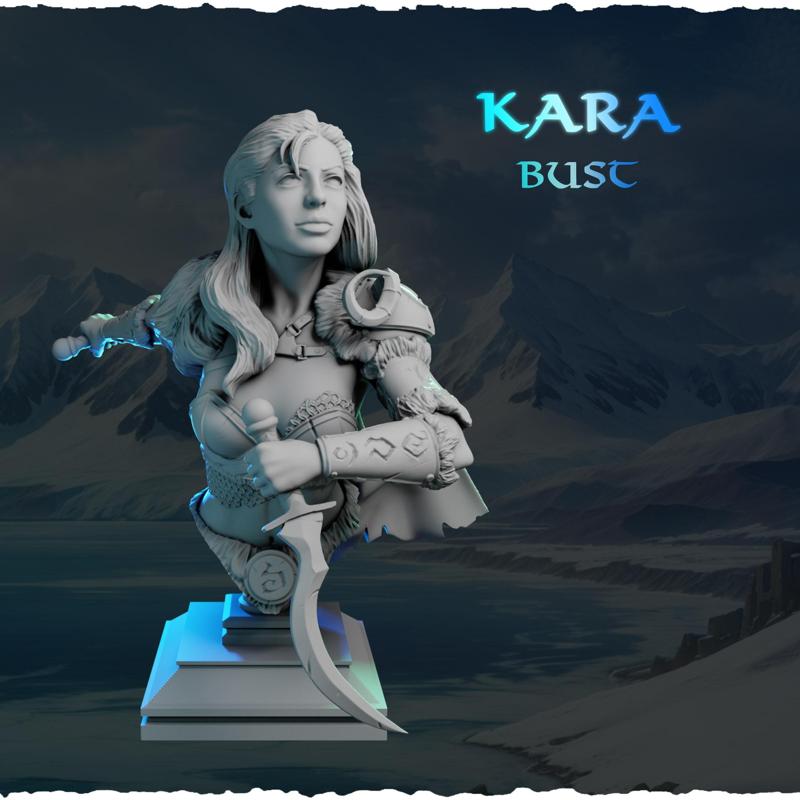 Kara bust from Ladies of the North (Vikings)