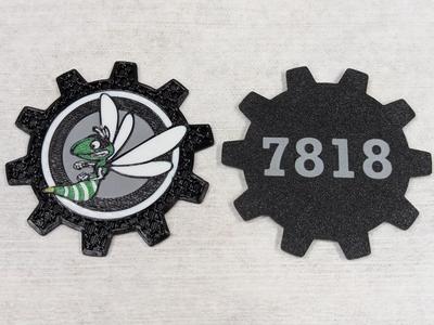 Williamston Vespidae Robotics Team 7818 Logo Coin   