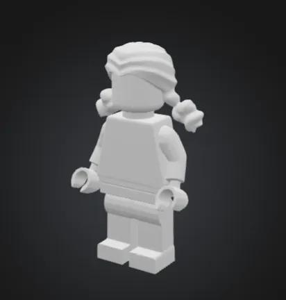 Lego Style Woman   