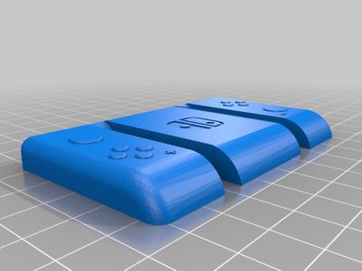 Modular Switch Pro Controller mount (No Screw Holes)