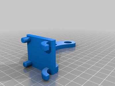 1/2 inch Dowel Pegboard Tape Holder w/Pegs