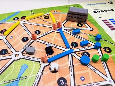 Bus boardgame replacement components