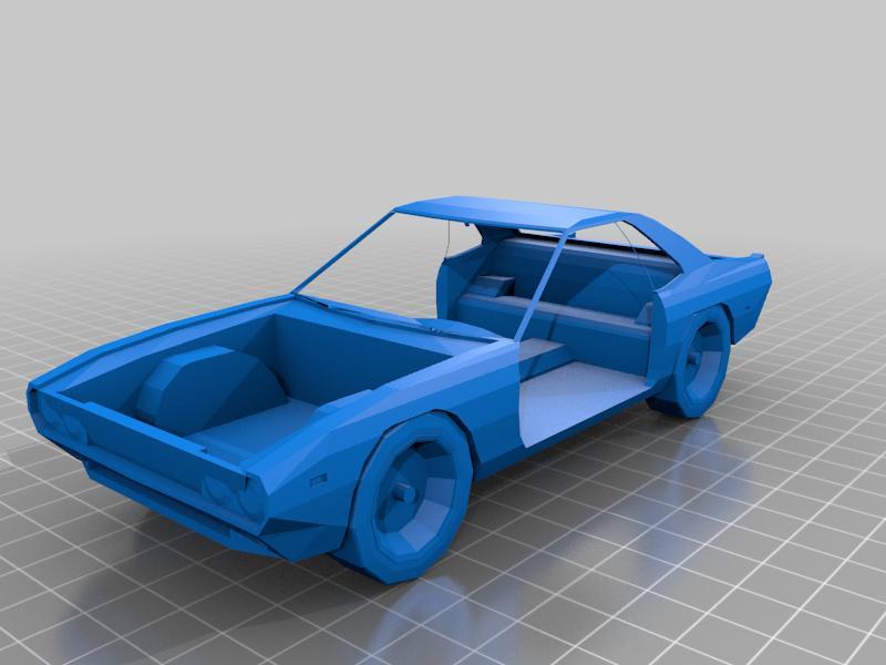 muscle car parts car 