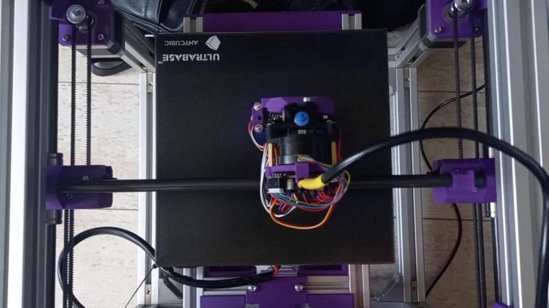 HEVO dragon burner mounting plate   