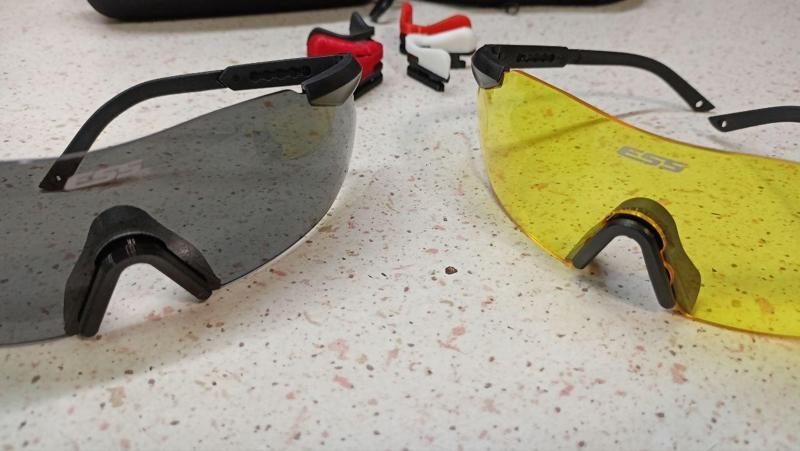 Ess ice/ice naro crossblade hard rubber nose pad