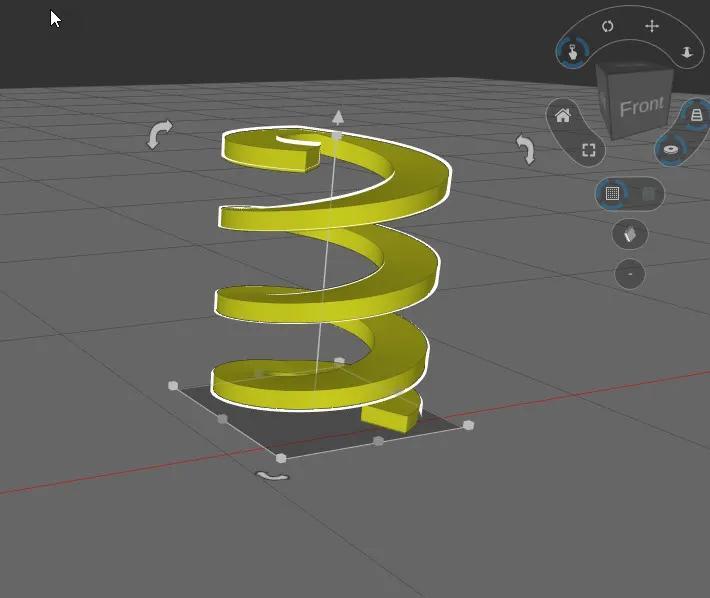 Plastic Compression Spring   