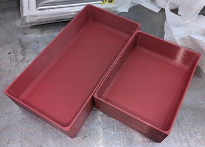Bins for Milwaukee Display Rack   