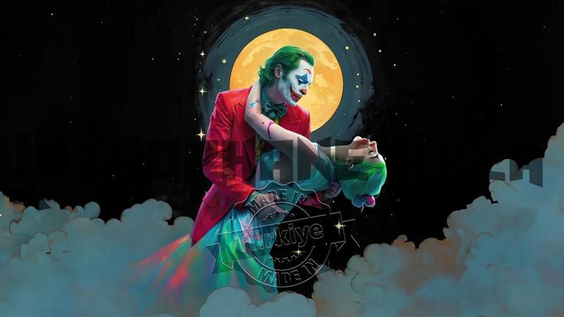 Joker ve Harley  Movie Lithophane   