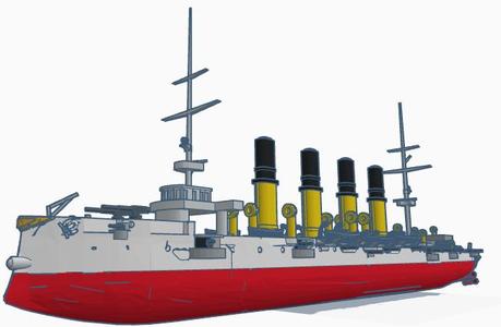 RUSSIAN ARMORED CRUISER "Варя́г" (VARYAG)