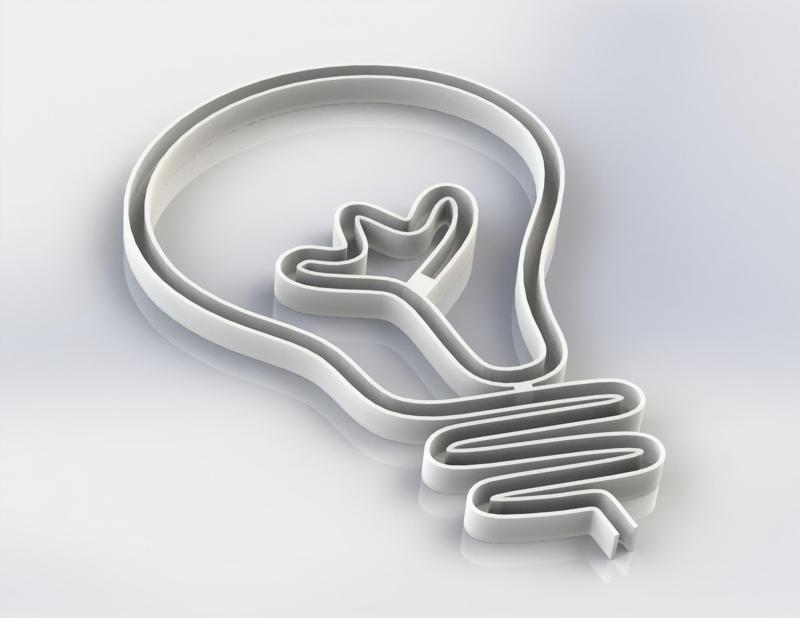 Slot for neon flex lamp - Spotlight