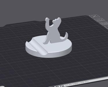 Cat phone stand   