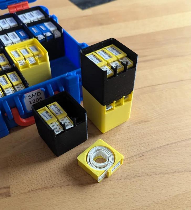 Gridfinity SMD Holder Stackable   