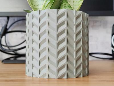 Grain Plant pot and Planter - Vase mode design   