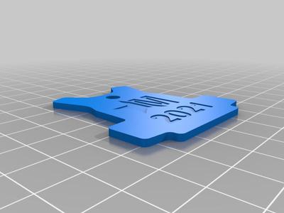 Murph Challenge 2021 keychains