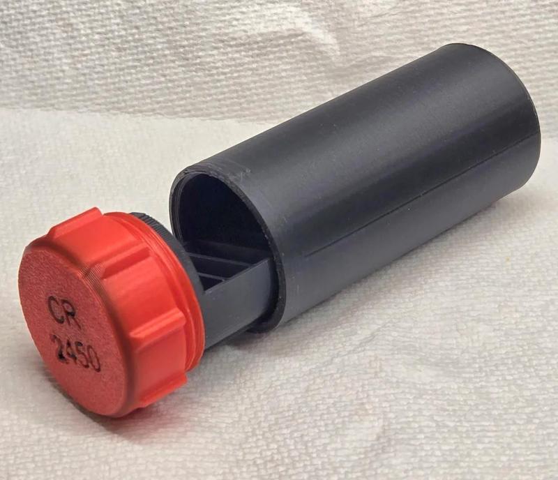 CR 2450 Battery Tube 10 & 20 Cell   