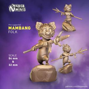 (Pre-supported) Mambang (Masked Magical Creature)