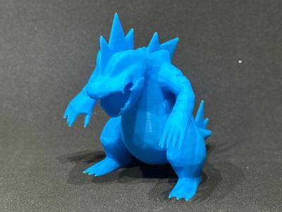 Low Poly Feraligatr Pokemon