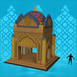 Support-Free Arabian Nights Building