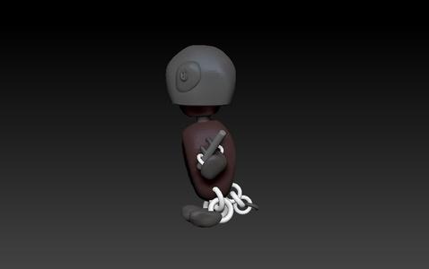 articulated robotic monkey