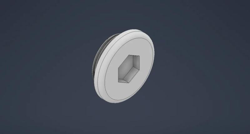 crankshaft plug YAMAHA XT 600   