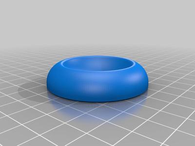 Holder for furniture wheels on antique furniture 