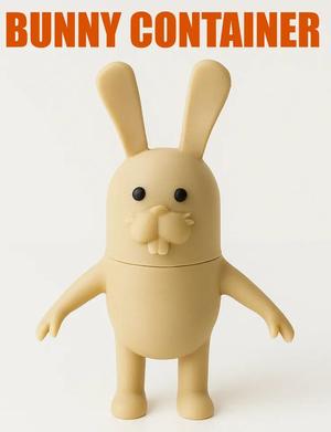 Easter Bunny Container   