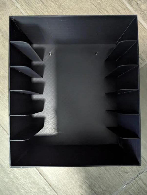 Wall Mount Shelf Organizer for Craft Boxes   