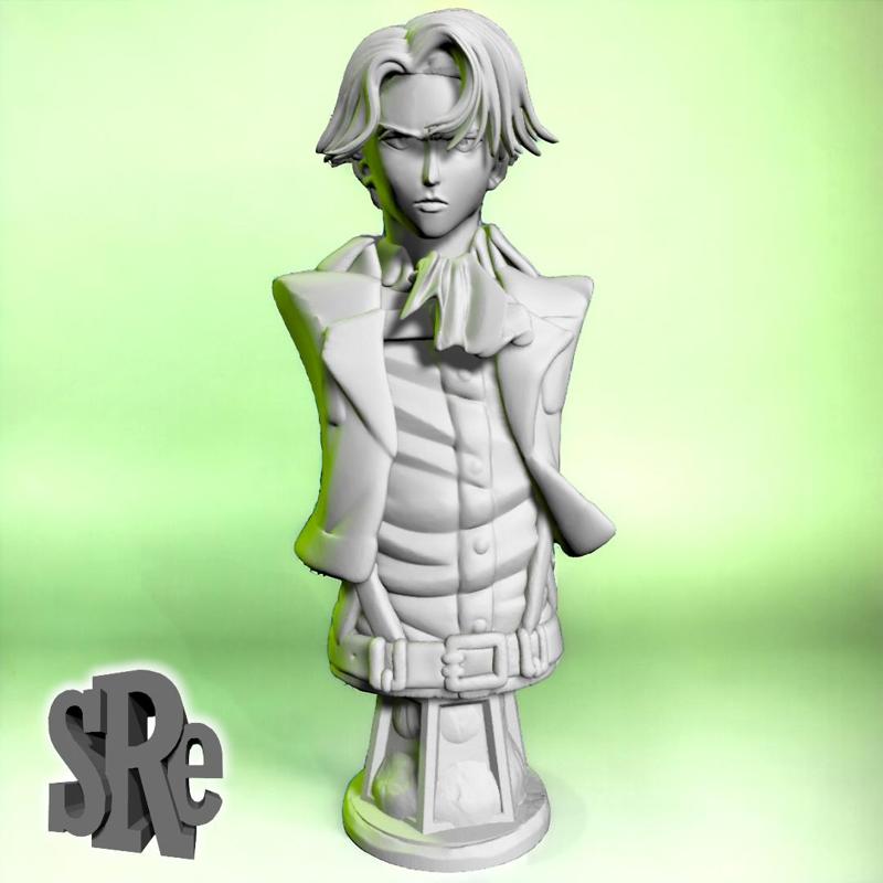 Levi Ackerman Bust - Shingeki no Kyojin