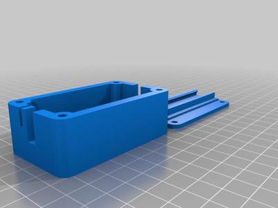 relay box with built in rail plate for ender 3v2