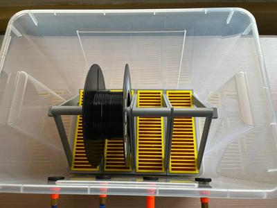 Filament Box for 4 reels   