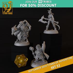 RPG - DnD Hero Characters - Titans of Adventure Set 52