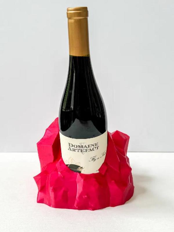 Crystal Wine Bottle Holder   