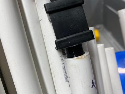 Finial to 1/2" PVC Adapter