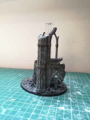 scifi ruin, base material for flyer