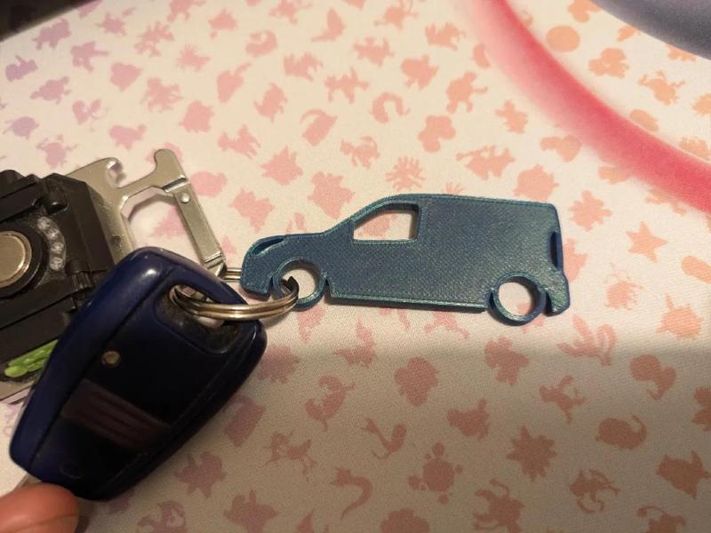 Fiat Doblo keychain   