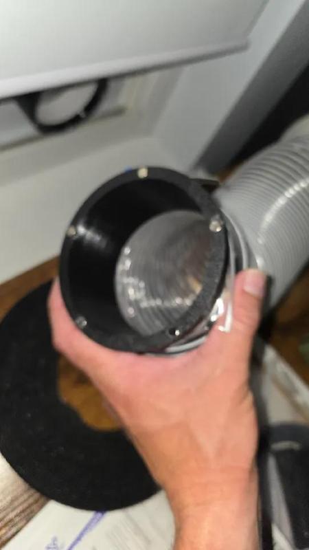 QIDI Plus 4 Magnetic 4 inch Hose Vent (Update V2)   