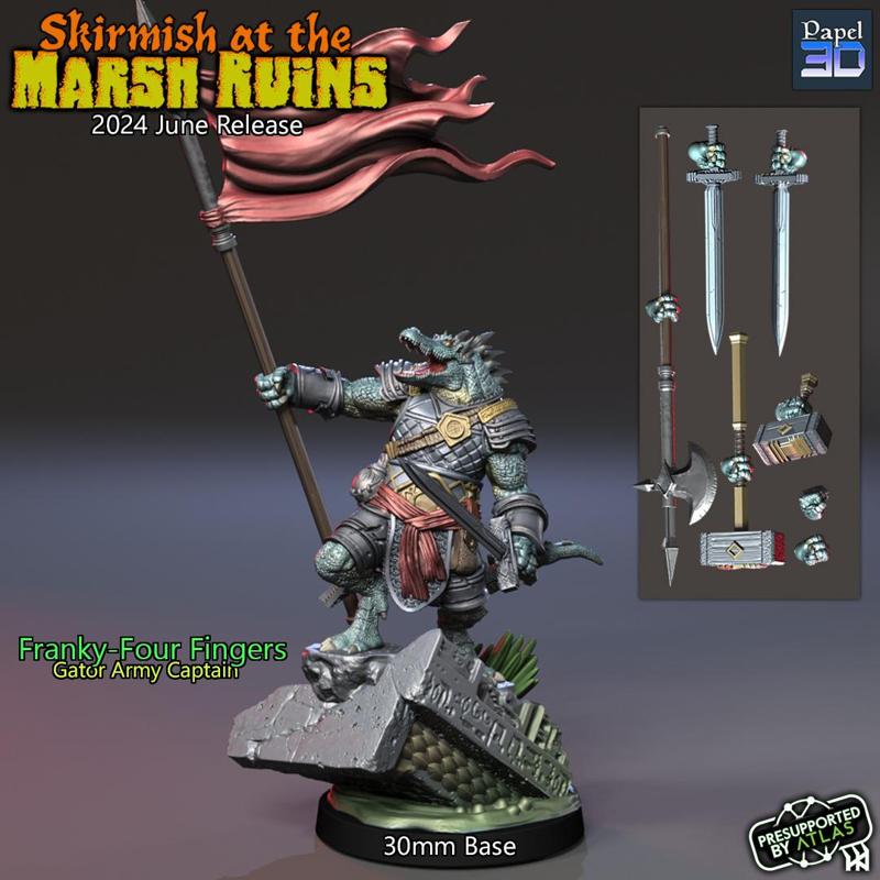 Franky Four-Fingers (Gator Captain)