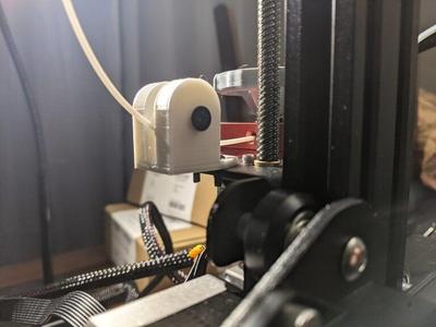 Filament Guide for Voxelab Aquila -Remix to use extruder guide bearing