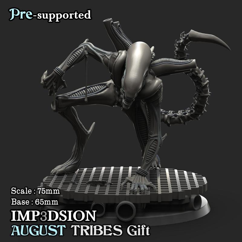 Space monster alien 02