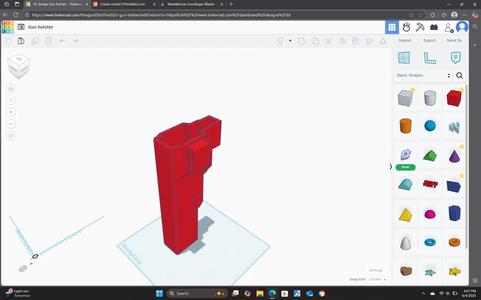 Mandalorian gunslinger holster   