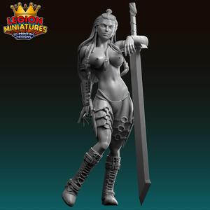 Varya v2 barbarian warrior presupported 75mm
